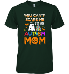 You Can't Scare Me I'm An Autism Mom Ghost Awareness Funny Men's Premium T-Shirt Men's Premium T-Shirt - jonhlittlestore88