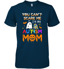 You Can't Scare Me I'm An Autism Mom Ghost Awareness Funny Men's Premium T-Shirt Men's Premium T-Shirt - jonhlittlestore88