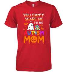 You Can't Scare Me I'm An Autism Mom Ghost Awareness Funny Men's Premium T-Shirt Men's Premium T-Shirt - jonhlittlestore88