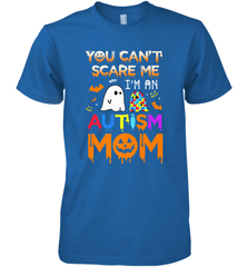 You Can't Scare Me I'm An Autism Mom Ghost Awareness Funny Men's Premium T-Shirt Men's Premium T-Shirt - jonhlittlestore88