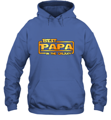 The best Papa in the galaxy Hooded Sweatshirt Apparel - jonhlittlestore88