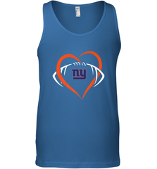 NFL New York Giants Heart Love Football Men's Tank Top Men's Tank Top - jonhlittlestore88