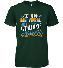 Special Needs NonVerbal Autism Awesome Men's Premium T-Shirt Men's Premium T-Shirt - jonhlittlestore88