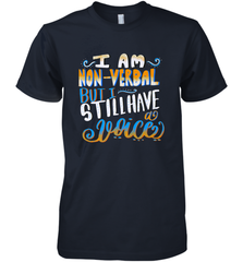 Special Needs NonVerbal Autism Awesome Men's Premium T-Shirt Men's Premium T-Shirt - jonhlittlestore88