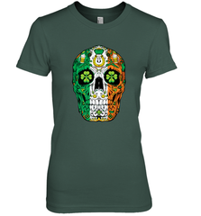Sugar Skull Leprechaun T Shirt St Patricks Day Women Men Tee Women's Premium T-Shirt Women's Premium T-Shirt - jonhlittlestore88