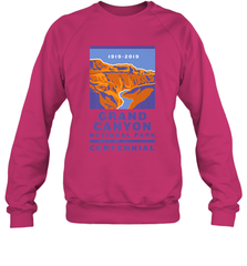 Grand Canyon National Park Centennial Logo Crewneck Sweatshirt Crewneck Sweatshirt - jonhlittlestore88