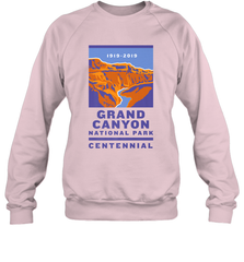 Grand Canyon National Park Centennial Logo Crewneck Sweatshirt Crewneck Sweatshirt - jonhlittlestore88