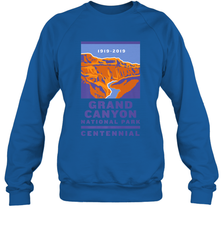 Grand Canyon National Park Centennial Logo Crewneck Sweatshirt Crewneck Sweatshirt - jonhlittlestore88