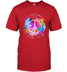 Woodstocks 50th Anniversary Peace Love tee Men's T-Shirt Men's T-Shirt - jonhlittlestore88