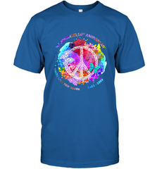 Woodstocks 50th Anniversary Peace Love tee Men's T-Shirt Men's T-Shirt - jonhlittlestore88