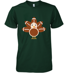 Funny Football Turkey Fall Thanksgiving Football Men's Premium T-Shirt Men's Premium T-Shirt - jonhlittlestore88