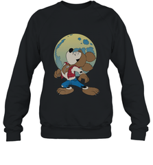 Disney Mickey Mouse Werewolf Halloween Costume Crewneck Sweatshirt Crewneck Sweatshirt - jonhlittlestore88