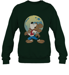 Disney Mickey Mouse Werewolf Halloween Costume Crewneck Sweatshirt Crewneck Sweatshirt - jonhlittlestore88