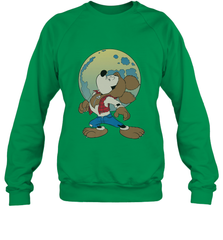 Disney Mickey Mouse Werewolf Halloween Costume Crewneck Sweatshirt Crewneck Sweatshirt - jonhlittlestore88