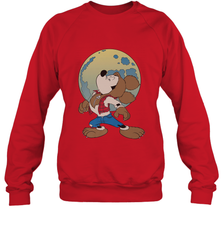 Disney Mickey Mouse Werewolf Halloween Costume Crewneck Sweatshirt Crewneck Sweatshirt - jonhlittlestore88