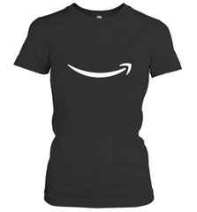 Smile Shirt  White Logo Women's T-Shirt Women's T-Shirt - jonhlittlestore88