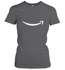 Smile Shirt  White Logo Women's T-Shirt Women's T-Shirt - jonhlittlestore88