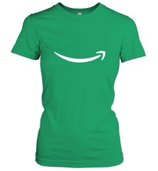 Smile Shirt  White Logo Women's T-Shirt Women's T-Shirt - jonhlittlestore88