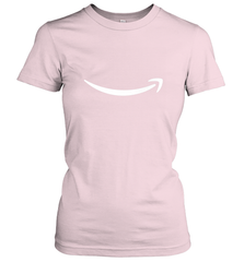 Smile Shirt  White Logo Women's T-Shirt Women's T-Shirt - jonhlittlestore88
