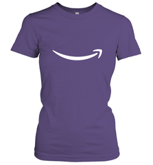 Smile Shirt  White Logo Women's T-Shirt Women's T-Shirt - jonhlittlestore88