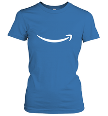 Smile Shirt  White Logo Women's T-Shirt Women's T-Shirt - jonhlittlestore88