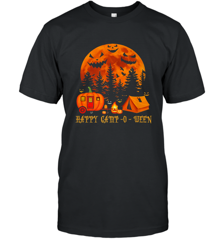 Happy Camp O Ween Funny Camping Halloween Costume Camper RV Men's T-Shirt