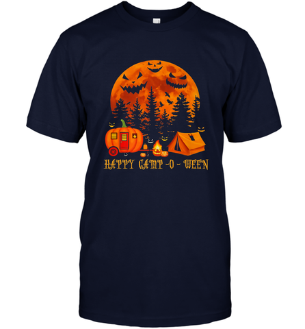 Happy Camp O Ween Funny Camping Halloween Costume Camper RV Men's T-Shirt