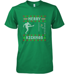 NFL Mens Funny Ugly Christmas Football Sport Team Kicker Gift Men's Premium T-Shirt