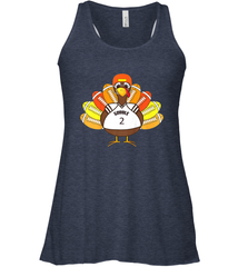 Cool Thanksgiving Football Shirt _ Gobble Player Turkey Gift Women's Racerback Tank Women's Racerback Tank - jonhlittlestore88