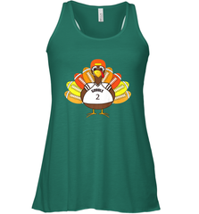Cool Thanksgiving Football Shirt _ Gobble Player Turkey Gift Women's Racerback Tank Women's Racerback Tank - jonhlittlestore88