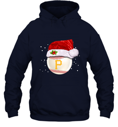 Pittsburgh Pirates Logo Baseball Ball Christmas Santa Hat Xmas Sport Funny Snow Hooded Sweatshirt