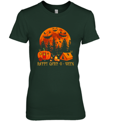 Happy Camp O Ween Funny Camping Halloween Costume Camper RV Women's Premium T-Shirt Women's Premium T-Shirt - jonhlittlestore88