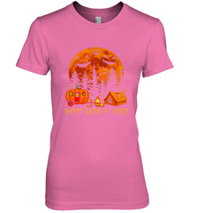 Happy Camp O Ween Funny Camping Halloween Costume Camper RV Women's Premium T-Shirt Women's Premium T-Shirt - jonhlittlestore88