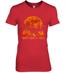 Happy Camp O Ween Funny Camping Halloween Costume Camper RV Women's Premium T-Shirt Women's Premium T-Shirt - jonhlittlestore88