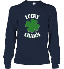 Lucky Charm Novelty St Patricks Day shirt (2) Long Sleeve T-Shirt Long Sleeve T-Shirt - jonhlittlestore88