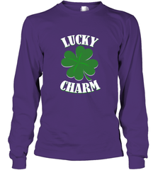 Lucky Charm Novelty St Patricks Day shirt (2) Long Sleeve T-Shirt Long Sleeve T-Shirt - jonhlittlestore88