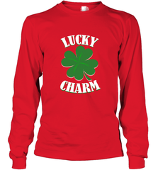 Lucky Charm Novelty St Patricks Day shirt (2) Long Sleeve T-Shirt Long Sleeve T-Shirt - jonhlittlestore88