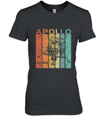 Retro Apollo 11 50th Anniversary Moon Landing 1969 2019 Women's Premium T-Shirt Women's Premium T-Shirt - jonhlittlestore88
