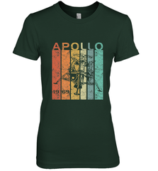 Retro Apollo 11 50th Anniversary Moon Landing 1969 2019 Women's Premium T-Shirt Women's Premium T-Shirt - jonhlittlestore88