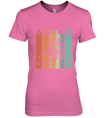 Retro Apollo 11 50th Anniversary Moon Landing 1969 2019 Women's Premium T-Shirt Women's Premium T-Shirt - jonhlittlestore88