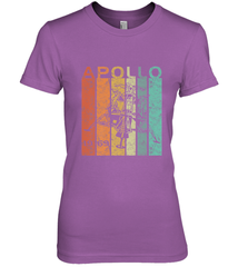Retro Apollo 11 50th Anniversary Moon Landing 1969 2019 Women's Premium T-Shirt Women's Premium T-Shirt - jonhlittlestore88