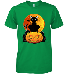Happy Halloween Spooky Pumpkins Black Cat For Women Men's Premium T-Shirt Men's Premium T-Shirt - jonhlittlestore88
