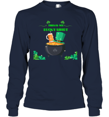 This is my lucky shirt on St Patricks Day Long Sleeve T-Shirt Long Sleeve T-Shirt - jonhlittlestore88