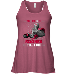 Oklahoma Sooners Win Lose Or Tie Women's Racerback Tank Women's Racerback Tank - jonhlittlestore88