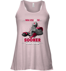 Oklahoma Sooners Win Lose Or Tie Women's Racerback Tank Women's Racerback Tank - jonhlittlestore88