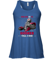 Oklahoma Sooners Win Lose Or Tie Women's Racerback Tank Women's Racerback Tank - jonhlittlestore88