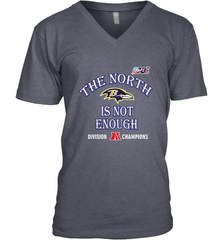 NFL Baltimore Ravens AFC North Division Champions Men's V-Neck Men's V-Neck - jonhlittlestore88
