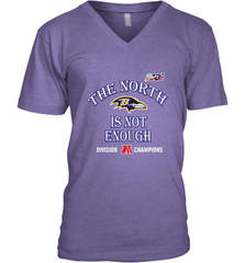 NFL Baltimore Ravens AFC North Division Champions Men's V-Neck Men's V-Neck - jonhlittlestore88
