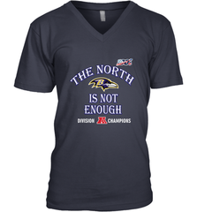 NFL Baltimore Ravens AFC North Division Champions Men's V-Neck Men's V-Neck - jonhlittlestore88