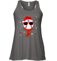 New York Mets Logo Christmas Baseball Player Glasses Santa Hat Pajama Gift Women's Racerback Tank Women's Racerback Tank - jonhlittlestore88